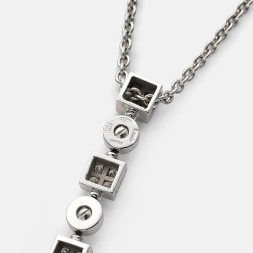 Collier Bvlgari Lucea - Collier en or blanc 18k perle et diamants 58 Facettes