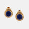 Boucles d'oreilles Bvlgari Parentesi - Boucles d'oreilles vintage en or jaune 18k 58 Facettes