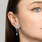 Boucles d'oreilles Chanel Fil de Camélia - Boucles d'oreilles en or blanc 18k et diamants 58 Facettes