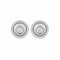 Boucles d'oreilles Chopard Happy Diamonds - Boucles d’oreilles en or blanc 18k et diamants 58 Facettes