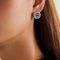 Boucles d'oreilles Chopard Happy Diamonds - Boucles d’oreilles en or blanc 18k et diamants 58 Facettes