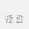Boucles d'oreilles Chopard Happy Diamonds - Boucles d’oreilles en or blanc 18k et diamants 58 Facettes