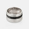 Bague 55 Boucheron Quatre Black Edition - Bague en or blanc 18k 58 Facettes