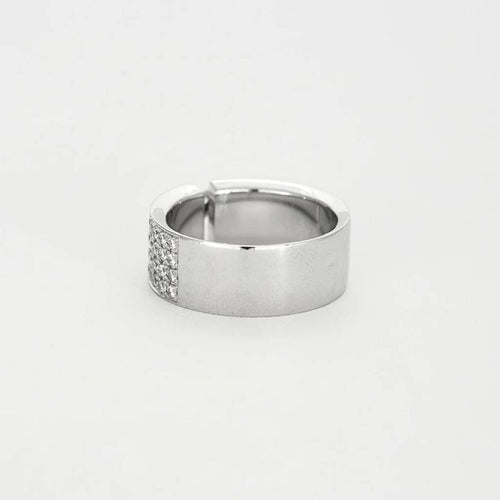 Bague 52 Chaumet Liens - Bague en or blanc 18k et diamants 58 Facettes