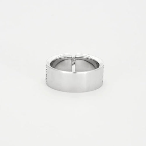 Bague 52 Chaumet Liens - Bague en or blanc 18k et diamants 58 Facettes