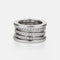 Bague 50 Bvlgari B.Zero1 - Bague en or blanc 18k et diamants 58 Facettes