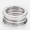 Bague 50 Bvlgari B.Zero1 - Bague en or blanc 18k et diamants 58 Facettes