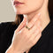Bague 57 Boucheron Quatre - Bague en trois ors 18k et PVD marron 58 Facettes