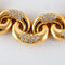 Collier Collier Vagues en or jaune et diamants 58 Facettes