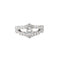 Bague 55 Bague Salomé en or gris 750/1000 et diamants 58 Facettes