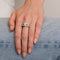 Bague 55 Bague Salomé en or gris 750/1000 et diamants 58 Facettes
