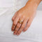 Bague 54 Fillat - Bague en or rose 18k avec diamants 58 Facettes 2.1525