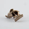 Boutons de manchette Boutons de manchette éléphant en or gris 18k et diamants 58 Facettes 2.566