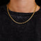 Collier Chaîne maille palmier en or jaune 18K 58 Facettes 2.424