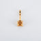 Pendentif Pendentif en or jaune 18k avec citrine et diamants 58 Facettes 2.159