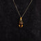 Pendentif Pendentif en or jaune 18k avec citrine 12 ct 58 Facettes 2.631