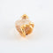 Pendentif Pendentif en or jaune 18k avec quartz rutile d’Arkansas 58 Facettes 2.152