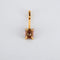 Pendentif Pendentif tourmaline rose en or jaune 18k et diamant 58 Facettes 2.157