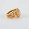 Bague 52 Bague corde en or jaune 18K et diamants 58 Facettes 2.208