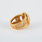 Bague 52 Bague corde en or jaune 18K et diamants 58 Facettes 2.208