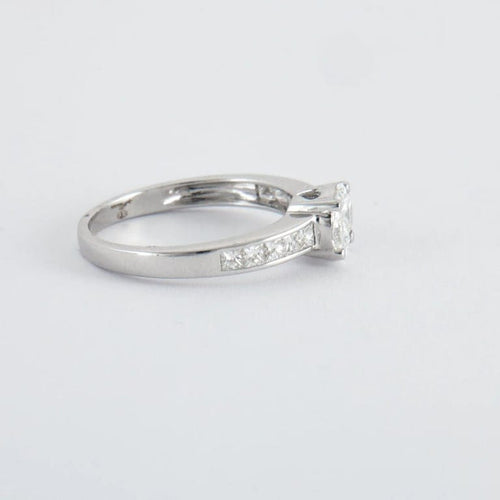 Bague 54 Ligne Vendôme Garden - Bague en or gris 18K et diamants 58 Facettes 2.116