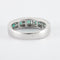 Bague 53.5 Ligne Vendôme Love - Bague en or gris 18k, émeraude et diamants 58 Facettes 2.113