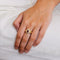 Bague 52.5 Bague marguerite en or jaune 18k avec rubis birman et diamants 58 Facettes 2.197