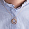 Collier Collier cercle en or rose 18k et diamants 58 Facettes 002.1526