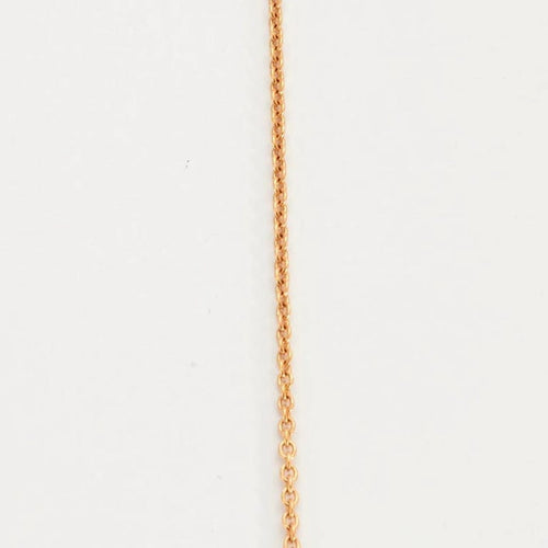 Collier Collier cercle en or rose 18k et diamants 58 Facettes 002.1526