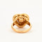 Bague 52 Bague Pétale - Bague en or jaune 18K avec perle blanche 58 Facettes 002.196