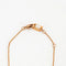 Collier Collier fleur en or rose 18k avec nacre et diamants 58 Facettes 002.687