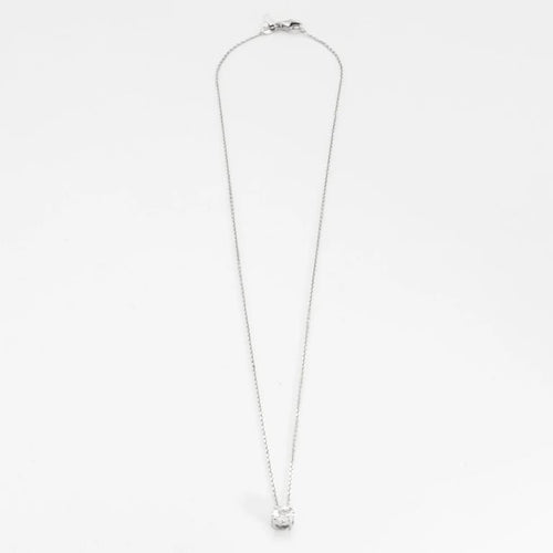 Collier Ligne Vendôme Jardin de Diamants - Collier rond en or blanc 18k diamant 58 Facettes 002.1518