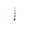 Pendentif Arlequin - Pendentif goutte en or jaune 18k avec pierres 58 Facettes 002.623