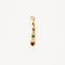 Pendentif Arlequin - Pendentif goutte en or jaune 18k avec pierres 58 Facettes 002.623
