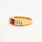 Bague 51 Bague tourmaline et diamants en or jaune 18k 58 Facettes 2.215