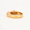 Bague 51 Bague tourmaline et diamants en or jaune 18k 58 Facettes 2.215