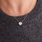 Collier Ligne Vendôme - Collier Cléopâtre en or blanc 18k et diamants 58 Facettes 002.1492