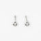 Boucles d'oreilles Boucles d'oreilles triangle en or blanc 18k et diamants 58 Facettes 002.1095