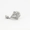 Boucles d'oreilles Boucles d'oreilles triangle en or blanc 18k et diamants 58 Facettes 002.1095