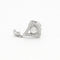 Boucles d'oreilles Boucles d'oreilles triangle en or blanc 18k et diamants 58 Facettes 002.1095