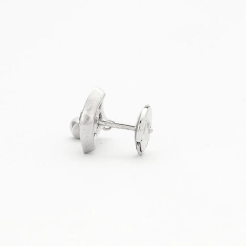 Boucles d'oreilles Boucles d'oreilles triangle en or blanc 18k et diamants 58 Facettes 002.1095