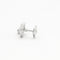 Boucles d'oreilles Boucles d'oreilles triangle en or blanc 18k et diamants 58 Facettes 002.1095