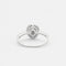 Bague 55 Ligne Vendôme Garden - Bague ovale en or blanc 18k et diamants 58 Facettes 002.926