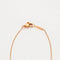 Collier Collier double cercle en or rose 18k et diamants 58 Facettes 002.987