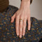 Bague 54 Bague citrine taille triangle pavée de diamants en or jaune 18K 58 Facettes