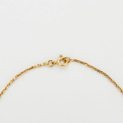 Collier Collier en V pavé de diamants en or jaune 18K 58 Facettes