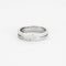 Bague 48 Dinh Van 70'S - Alliance en or blanc 18k et diamants 58 Facettes