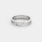 Bague 48 Dinh Van 70'S - Alliance en or blanc 18k et diamants 58 Facettes