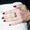 Bague 54 Korloff - Bague en or jaune 18k avec diamants et émail noir 58 Facettes
