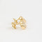 Boucles d'oreilles Chopard Happy Diamonds - Boucles d'oreilles cœur en or jaune 18k et diamants 58 Facettes